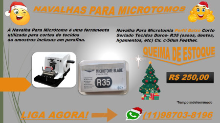 NAVALHA PARA MICRÓTOMO